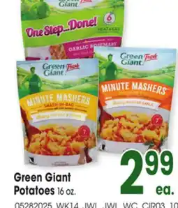 Jewel-Osco Green Giant Potatoes offer