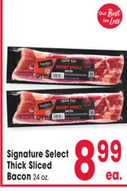 Jewel-Osco Signature Select Thick Sliced Thick Sliced Bacon Bacon offer