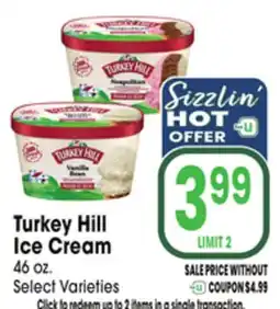 Jewel-Osco Turkey Hill Ice Cream offer