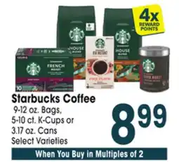 Jewel-Osco Starbucks Coffee offer