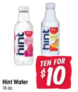Jewel-Osco Hint Water offer