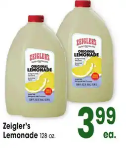 Jewel-Osco Zeigler's Lemonade offer