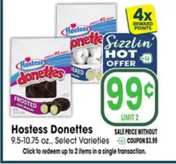 Jewel-Osco Hostess Donettes offer