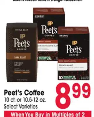 Jewel-Osco Peet's Coffee offer
