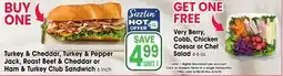 Jewel-Osco Turkey & Cheddar, Turkey & Pepper Jack, Roast Beef & Cheddar or Ham & Turkey Club Sandwich offer