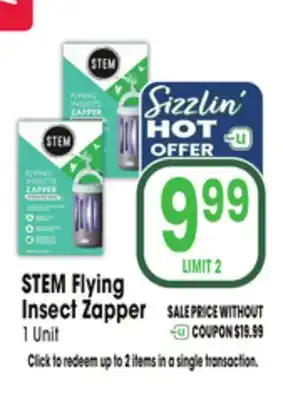Jewel-Osco STEM Flying Insect Zapper offer