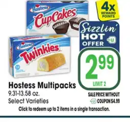 Jewel-Osco Hostess Multipacks offer