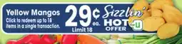 Jewel-Osco Yellow Mangos offer
