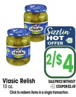 Jewel-Osco Vlasic Relish offer