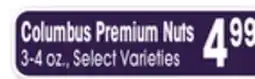 Jewel-Osco Columbus Premium Nuts offer