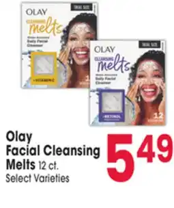 Jewel-Osco Olay Facial Cleansing Melts offer