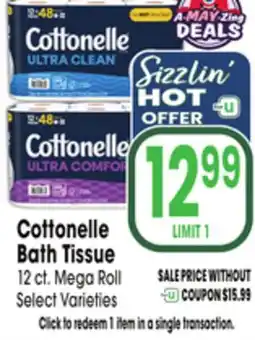 Jewel-Osco Cottonelle Bath Tissue offer