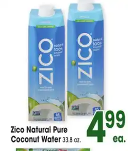 Jewel-Osco Zico Natural Pure Coconut Water offer
