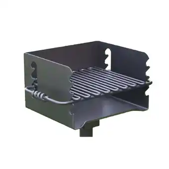 Walmart Pilot Rock CBP 135 Park Style Outdoor BBQ Charcoal Grill & Post Black offer