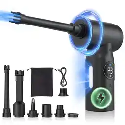 Walmart NEXPOW Air Duster - 150,000 RPM Compressed Air Duster for Office & Home, Usb, 8.22 x 5.78 x 2.51 in offer