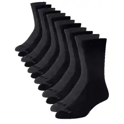 Walmart AND1 Men's Cushion Crew Sock, 12 Pack offer