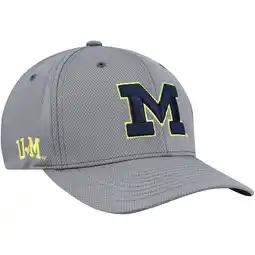 Walmart Men's-Top of the World Gray Michigan Wolverines Reflex Hybrid Tech Flex Hat offer