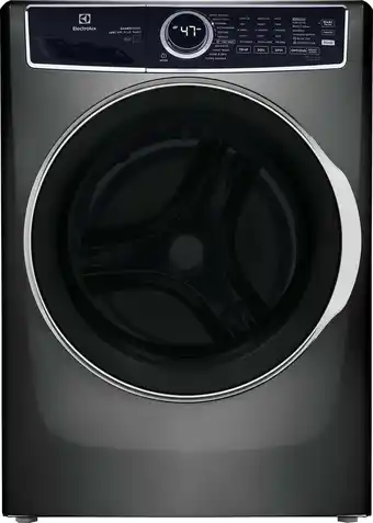 Walmart Electrolux ELFW7637AT 4.5 Cu. Ft. Titanium Steam Electric Front Load Washer offer