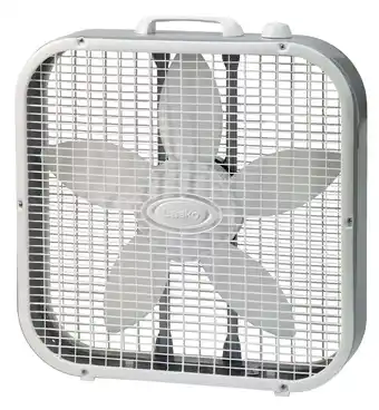 Walmart Lasko 20 Energy Efficient Box Fan with 3 Speeds, 22 H, White, B20201, New offer