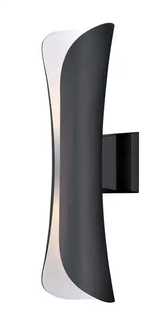 Walmart Maxim Lighting - LED Outdoor Wall Sconce - Outdoor Wall Mount - Scroll-22W 2 LED offer