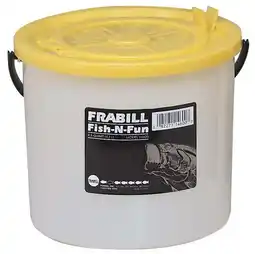 Walmart Frabill 4602 Fish N Fun 4.5 Qt. Fishing Tackle Box and Bait Storage offer