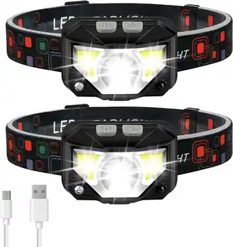 Walmart CACHOR LED 1100 Lumens Headlamp with Rechargeable Battery offer