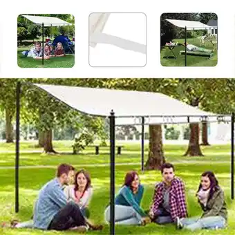 Walmart VANLOFE Home & OfficeWaterproof Garden Patio Awning Canopy Shade Cloth Tent Cover offer
