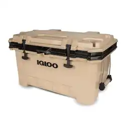 Walmart Igloo 00049858 IMX 70 Qt. Heavy Duty Injected Molded Construction Cooler, Tan offer