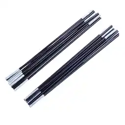 Walmart 2Pcs Fiberglass Tent Pole Kit Replacement Kit for Single Tent 6 Sections/Pcs offer