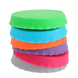 Walmart Qiysamall 12 pcs Soda Lid Covers Multi-color Beverage Can Protector Silicone Can Covers offer