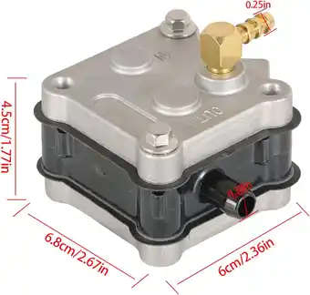Walmart ALL-CARB NEW For Mercury 35 50 60 115HP Outboard 2Stroke Fuel Pump 14360A41 14360A16 offer
