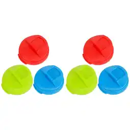 Walmart 6 pcs Beverage Can Lids Soda Beverage Can Covers Can Sealing Covers Reusable Can Lids offer