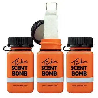 Walmart Tink's Scent Bomb Deer Lure Scent Dispenser 3 Pack offer