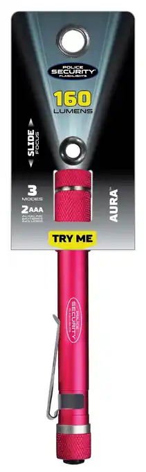 Walmart Police Security Aura Pink Penlight offer