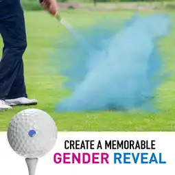 Walmart IZZO Golf Gender Reveal Golf Balls, 1 Blue and 1 Pink offer
