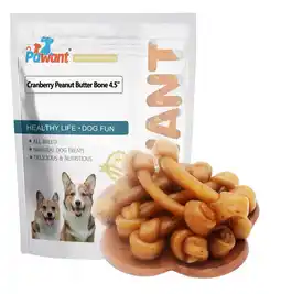 Walmart Pawant Dog Treats Cranberry Taste Bone Treats for Dogs, 4.5 0.5lb Bag offer