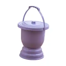 Walmart hengtong Chamber Pot Household Bedpan Handheld Spittoon with Lid for Car Travel Woman offer