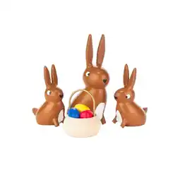 Walmart Alexander Taron Dregeno Easter Figures - Rabbit Family With Eggs offer
