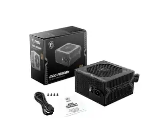 Walmart MSI MAG A650BN 650W ATX 80 PLUS BRONZE Certified Active PFC Power Supply offer