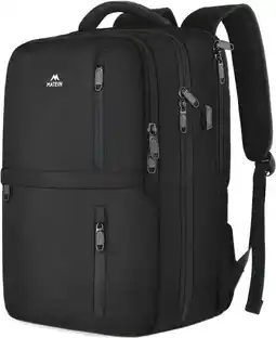 Walmart Matein Travel Laptop Backpack, 17 in Carry on Backpack for Men & Women, 40L Travel Bag offer