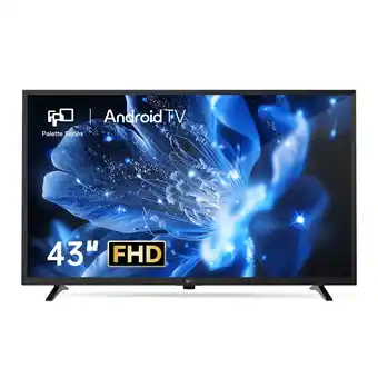 Walmart FPD 43-inch FHD 1080P Ultra-Thin Frame Android Smart TV offer