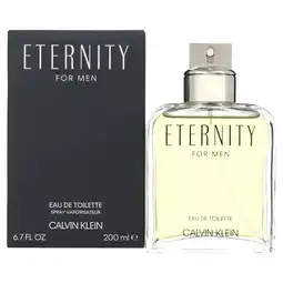 Walmart Eternity by Calvin Klein for Men 6.7 oz Eau de Toilette Spray offer