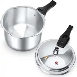 Walmart Domqga 3 L Aluminum Stovetop Pressure Cooker offer