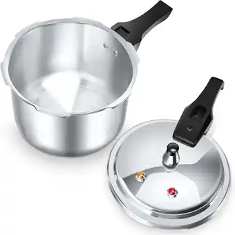 Walmart Domqga 3 L Aluminum Stovetop Pressure Cooker offer
