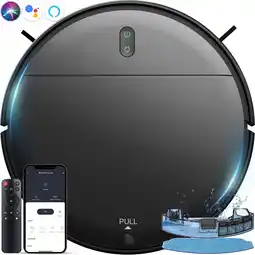 Walmart ONSON Robot Vacuum Cleaner, Robot Vacuum and Mop Combo with WIFI/Alexa for Pet Hair and Hard Floor offer