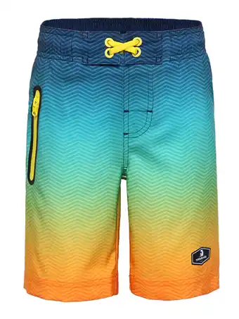 Walmart Rokka&Rolla Boys' Quick Dry Board Shorts Mesh Lined Swim Trunks, UPF 50+, Sizes 4-18 offer