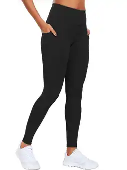 Walmart NELEUS Womens High Waist Ankle Yoga Leggings Workout with Two Pockets,Black,US Size L offer