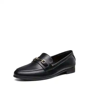 Walmart DREAM PAIRS Women's Fashion Comfortable Loafers Leather Penny Loafers Flats Shoes offer