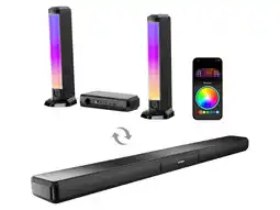 Walmart Ultimea Apollo S70 5.0CH Dynamic Lighting Bluetooth Sound Bar Speaker U3700 - Black offer