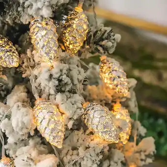 Walmart Momihoom Pinecone String Lights with Battery Powered, Decorative String Light (Pine Cone) offer